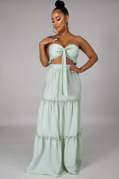 Tube Maxi Skirt Set