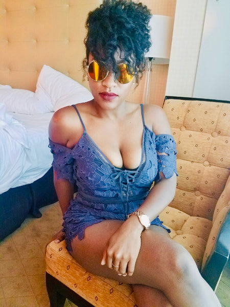 Milla Open Shoulder Romper