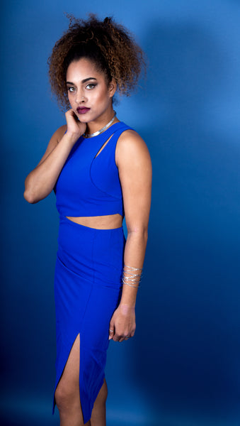 Cassie Cutout Midi Dress