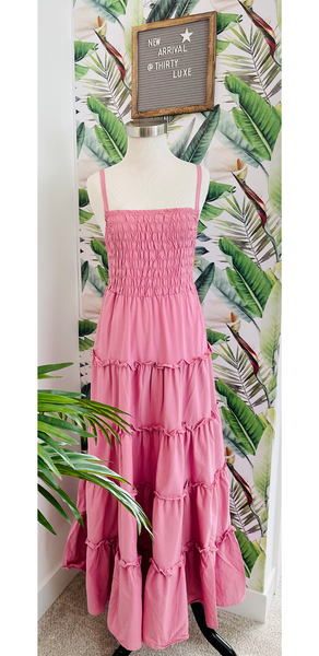 Tiered Maxi Dress