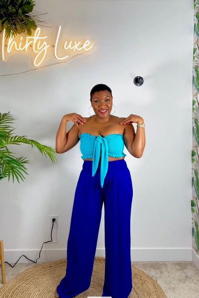 French Terry Smock Set