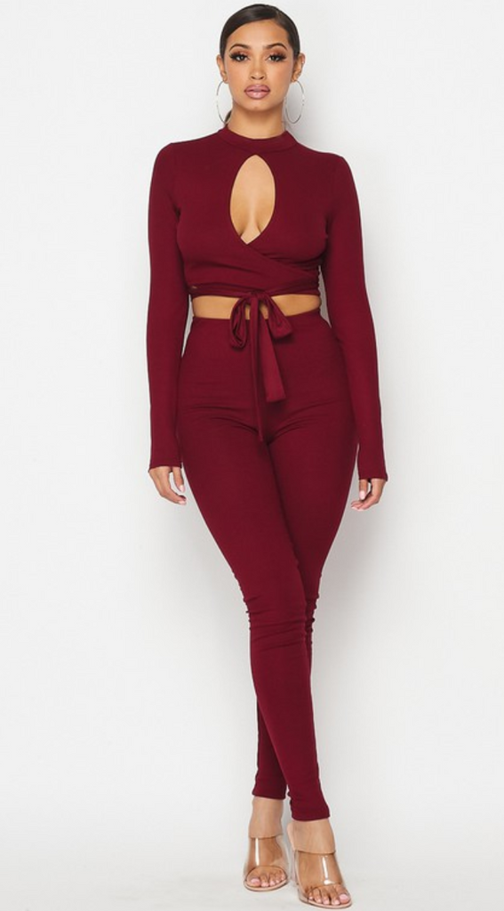 Raven Rib Knit Set
