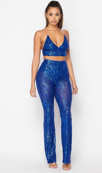 Babe Sequin Set
