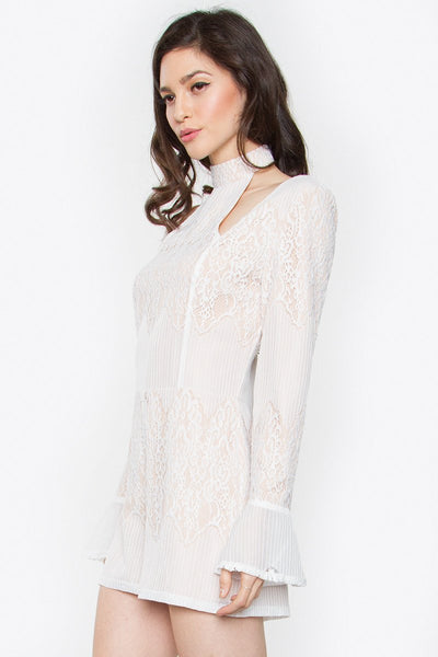 Carme Lace Romper
