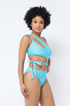 Women's cut out swimsuit