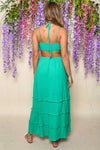 Side Cutout Maxi Dress
