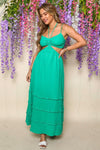 Side Cutout Maxi Dress