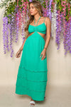 Side Cutout Maxi Dress