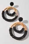 Beaded Circular Earring