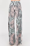 Striped Wide Leg Pants