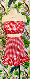 Gia Gingham Set