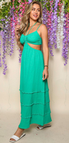 Side Cutout Maxi Dress