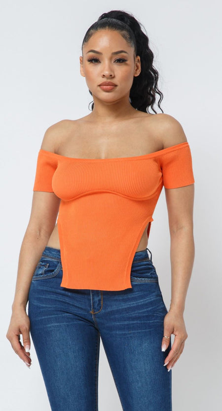 Denim Tube Top