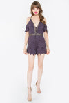 Milla Open Shoulder Romper